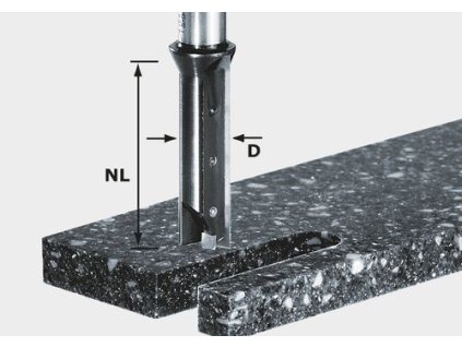 Drážkovacia fréza s obojstranným nožom HW S12 D14/45 WM FESTOOL