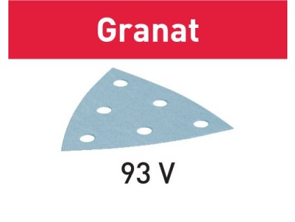 Brúsny list Granat STF V93/6 P100 GR/100 FESTOOL