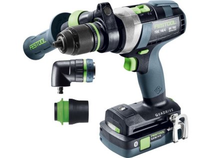 Akumulátorový vŕtací skrutkovač QUADRIVE TDC 18/4 5,0/4,0 I-Set FESTOOL