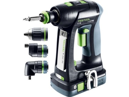 Akumulátorový vŕtací skrutkovač C 18 HPC 4,0 I-Set FESTOOL