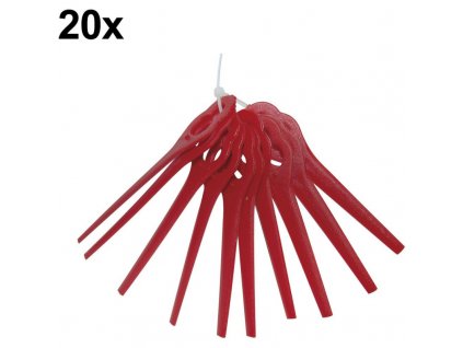 Náhradné plastové nože pre vyžínač Güde 95793