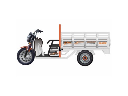 ruris pilot 3130a e trojkolka nakladna biela