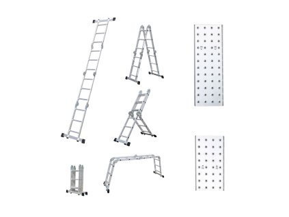 8018 hlinikovy multifunkcny rebrik procraft pla4346 1x12 naslapna plosina p1480 spla4346p1480