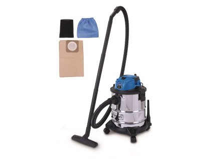priemyselný vysávač na suché/mokré vysávanie 20 l Scheppach VC 20