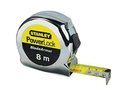 Meter zvinovací POWERLOCK® s plastovým ABS puzdrom 8m STANLEY 1-33-198
