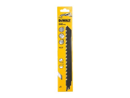LIST PÍLOVÝ 240MM TEHLY,POROBETON 1ks DEWALT DT2420