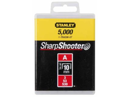 Spony štandardné 10mm (3/8") typ A 5/53/530 5000ks STANLEY 1-TRA206-5T