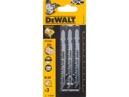 LIST PÍLOVÝ 100MM DREVO A PLAST DO 60MM 3ks DEWALT DT2220