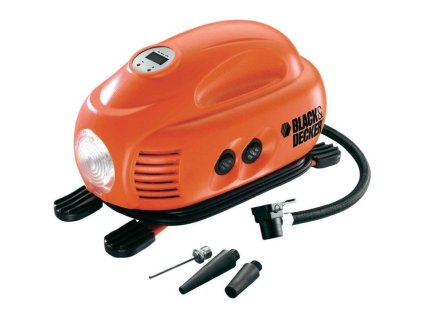 Kompresor pumpička 12V 8,3bar/120PSI Black and Decker ASI200
