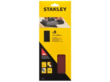 Papier brúsny nedierovaný 115x280mm P40 5ks FATMAX STA31001