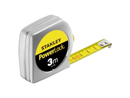 Meter zvinovací POWERLOCK® 3m s plastovým ABS puzdrom STANLEY 0-33-238