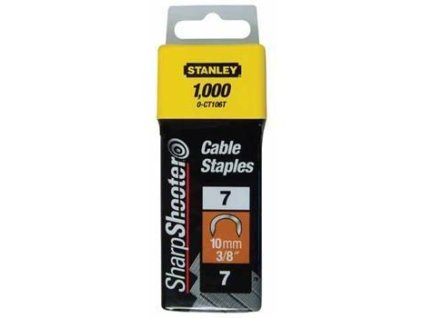 Spony káblové 10mm (3/8") 7CT100 1000ks STANLEY 1-CT106T