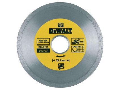 KOTÚČ DIAMANTOVÝ 115mm SUCHÉ REZANIE DEWALT DT3703