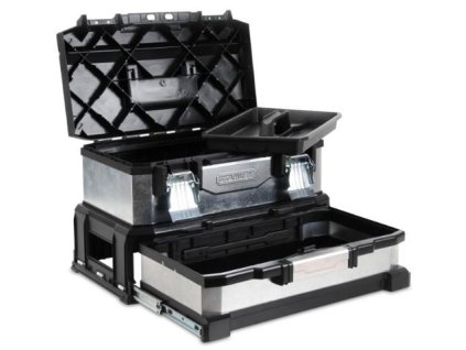 Box kovoplastový na náradie so zásuvkou 20" galvanizovaný (55x28x34cm) STANLEY 1-95-830