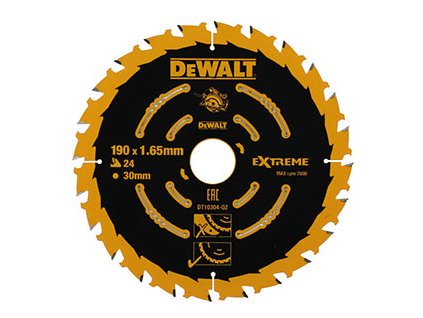 Kotúč pílový EXTREME 190x30x1,65mm 24z ATB+20 DEWALT DT10304