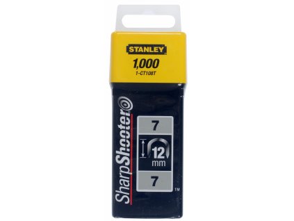 Spony káblové 12mm (1/2") 7CT100 1000ks STANLEY 1-CT108T