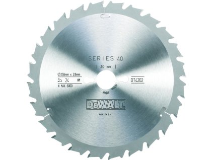 KOTÚČ PÍLOVÝ 250x30mm 24z FT/DL 10 DEWALT DT4202