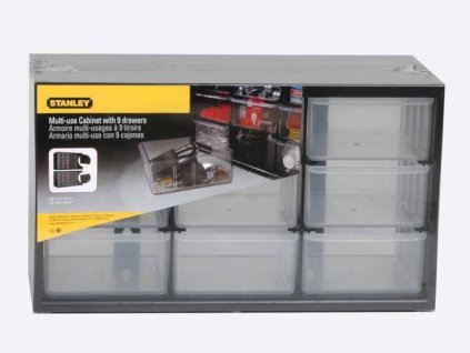 Organizér viacúčelový zásuvkový - 9 zásuviek STANLEY 1-93-978