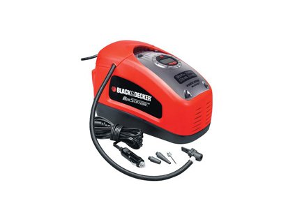 Kompresor pumpička 12V 11bar/160PSI Black and Decker ASI300