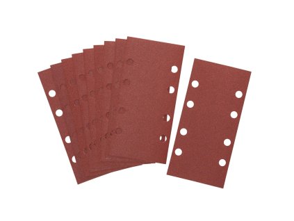 Papier brúsny 93x190mm P180 dierovaný suchý zips 10ks DEWALT DT8623