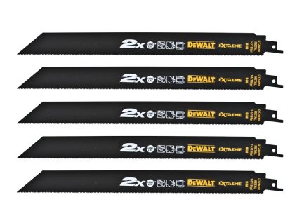 List pílový na kov 304mm pre mečové píly 5ks DEWALT DT2409L