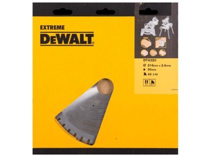 KOTÚČ PÍLOVÝ 216x30mm 48z ATB -5 DEWALT DT4320
