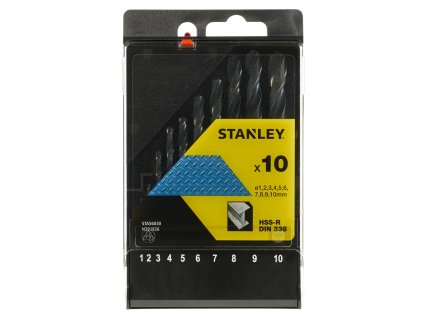 Sada vrtákov HSS-R pr.1-10mm (prírastok po 1mm) 10ks FATMAX