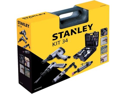Sada pneumatického príslušenstva 34 dielna STANLEY - Kompresory 8221074STN