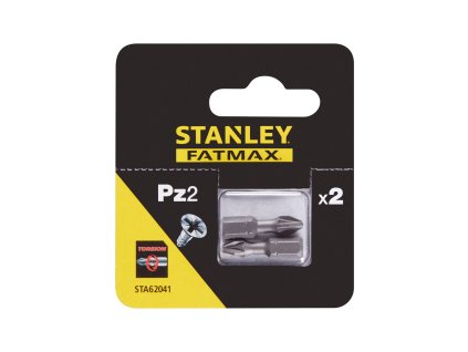 Bit skrutkovací torzný PZ2 x 25mm, 2ks FATMAX STA62041