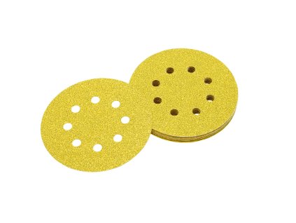 Kotúč brúsny 125mm K320 suchý zips 8 otvorov 10ks DEWALT DT3108