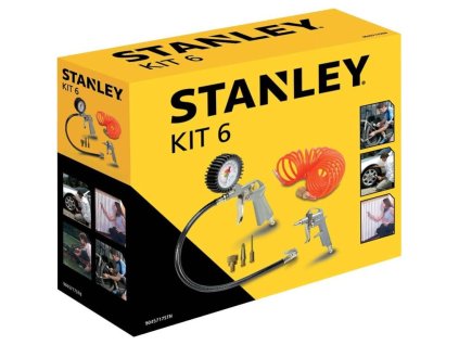 Sada príslušenstva 6 dielna - KIT6 STANLEY - Kompresory 9045717STN