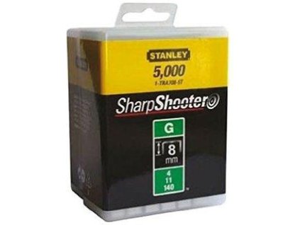 Spony pre vysoké zaťaženie 10mm (3/8") typ G 4/11/140 5000ks STANLEY 1-TRA706-5T