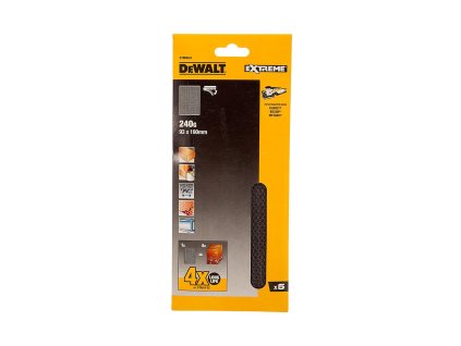 Sieťovina brúsna 93x190mm P240 suchý zips 5ks D26422 DEWALT DTM8624
