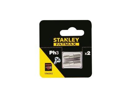Bit skrutkovací torzný bit PH3 x 25mm, 2ks FATMAX
