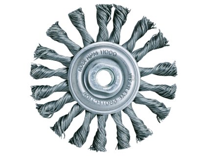 Kefa drôtená kotúčová vrkočový drôt 115mm 22,2mm DEWALT DT3502