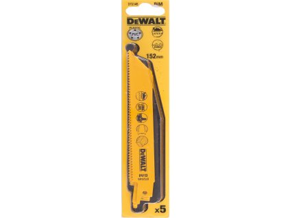 List pílový drevo s klincami, hliník pre AKU píly 152mm 5ks DEWALT DT2345