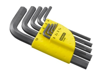 Sada inbusových kľúčov 9ks STANLEY 1-13-929