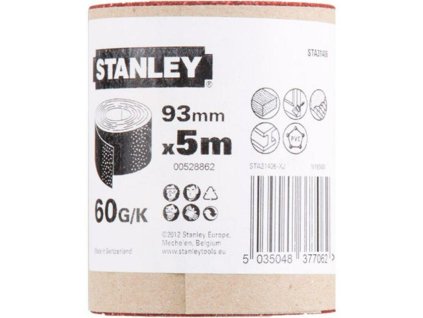 Papier brúsny - rolka, nedierovaný, 93mm x 5m P60 FATMAX STA31406