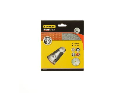 Kotúč diamantový segment. pr.125 x 22,2mm, betón/tehly FATMAX STA38107