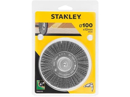 Kefa do vŕtačky okružná nilonová, stopka pr.6mm, pr.100mm x 12mm FATMAX