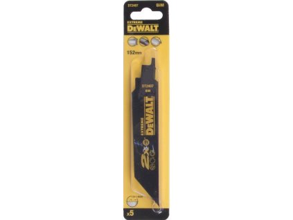 List pílový na kov 152mm pre mečové píly 5ks DEWALT DT2407L