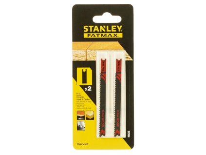 List pílový do dreva, HCS, úchyt "U", zuby smerom dole, hr.<40mm, 2ks FATMAX