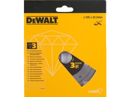 KOTÚČ DIAM.125*22,2mm LASER/ŽUĽA 3 DEWALT DT3761