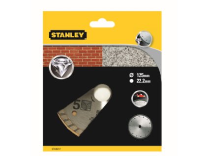 Kotúč diamant. segmentový na žula/tehly pr.125×22,2mm FATMAX STA38217