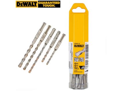 SADA VRTAKOV SDS+ 5 DIELNA DEWALT DT60301