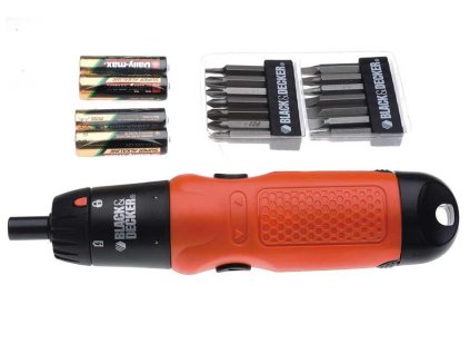 SADA PRÍSLUŠENSTVA+ SKRUTKOVAČ Black and Decker A7073