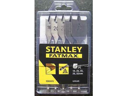 Vrták plochý do dreva, pr.16-20-22-25-32/152mm, 5diel. sada FATMAX
