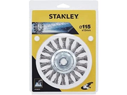 Kefa na uhl. brúsky, oceľová vrkočová misková, pr.115mm M14 FATMAX STA36070