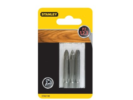 Bit skrutkovací PZ1-2-3 x 50mm, sada 3ks FATMAX STA61180