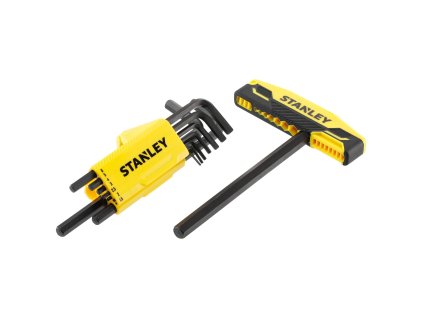 Sada 6-hranných zástrčných kľúčov v nasadzovacej rukoväti 9 dielna STANLEY 0-89-904